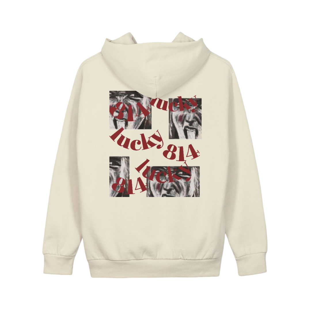 Cream Lucky 814 Hoodie