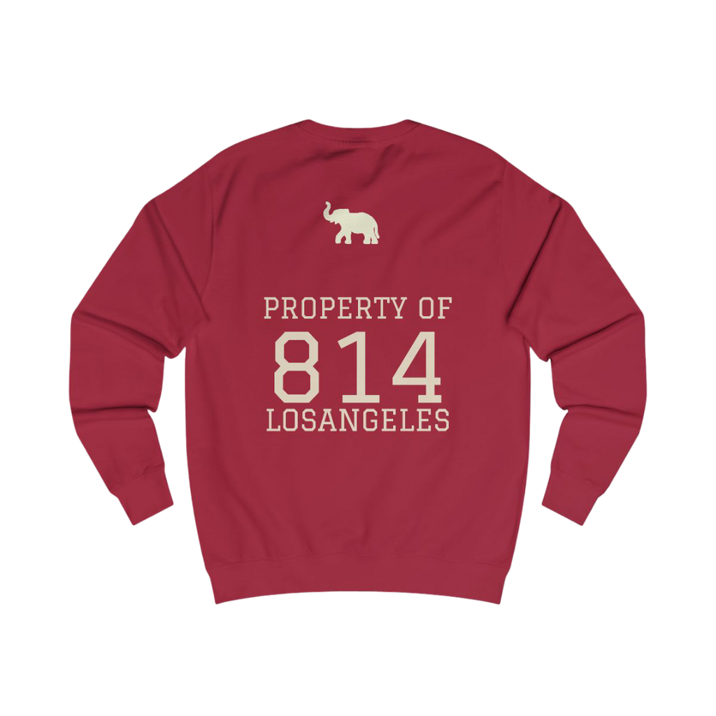 Red Property of 814 Crewneck
