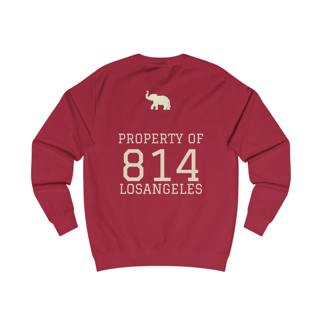 Red Property of 814 Crewneck