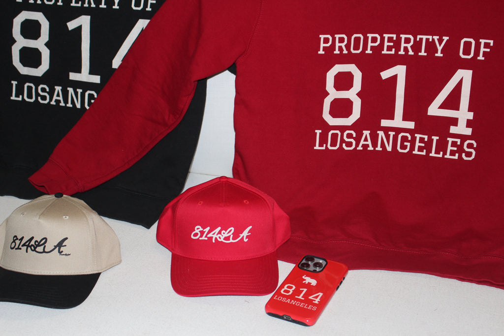 Red Property of 814 Crewneck